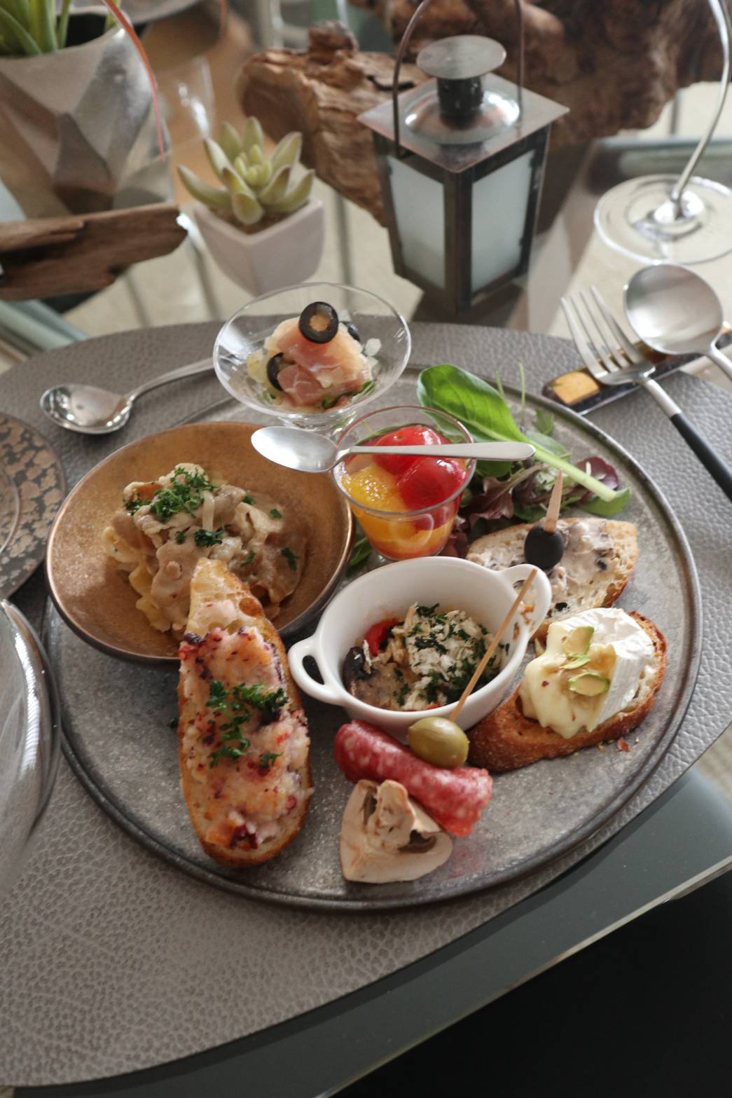 夏レッスンの完成した料理